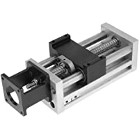 Mesa de deslizamiento manual de Metal de alta precisión-Husillo de bolas lineales-Eje lineal 16 mm-Carrera efectiva100…